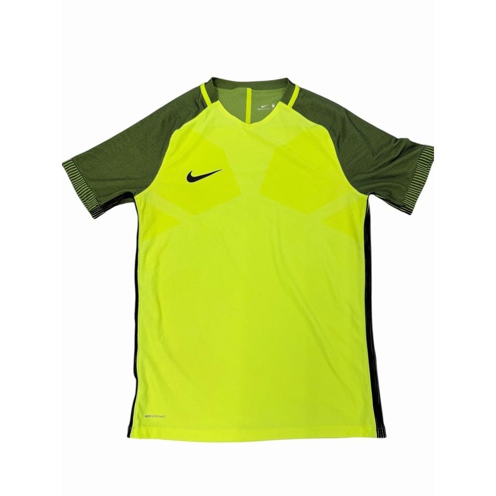 Nike Aeroswift Strike SS Soccer Training Shirt -‎ 725868-702 - Volt - Medium